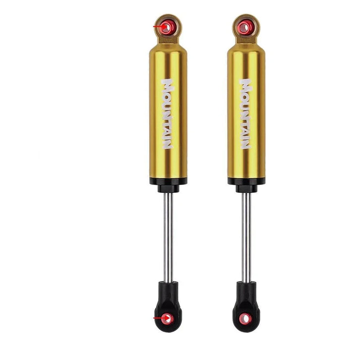 Internal spring Shocks 1/10 (Aluminium) 90/100/110/120mm Schokdemper Injora Gold 2pcs 90mm
