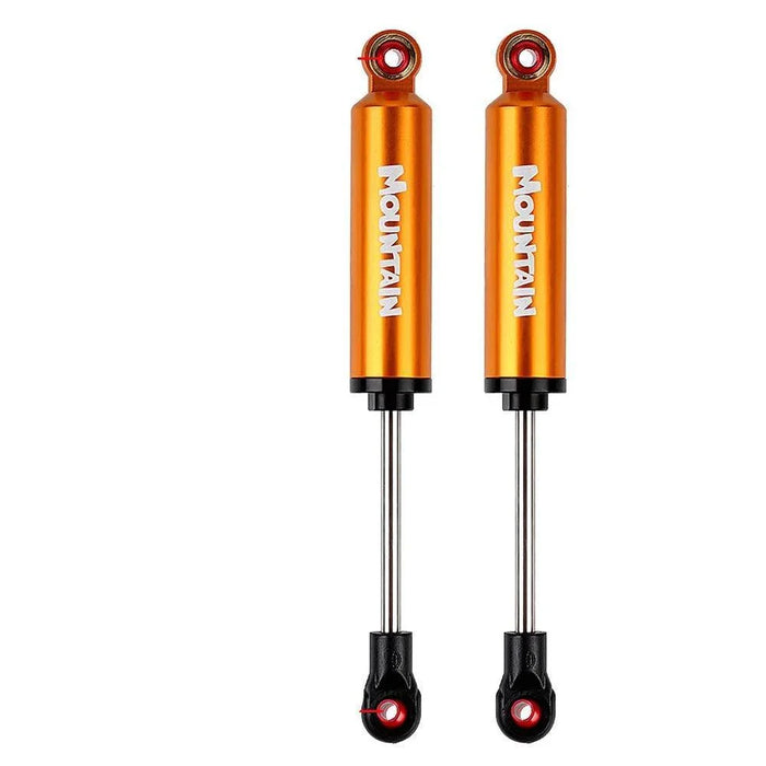 Internal spring Shocks 1/10 (Aluminium) 90/100/110/120mm Schokdemper Injora Orange 2pcs 90mm