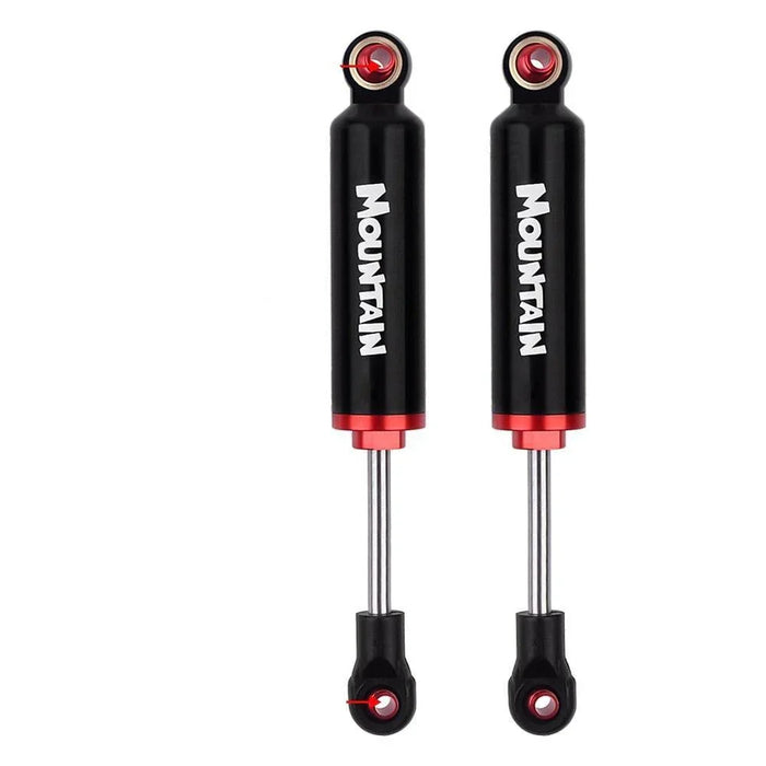 Internal spring Shocks 1/10 (Aluminium) 90/100/110/120mm Schokdemper Injora Black 2pcs 90mm