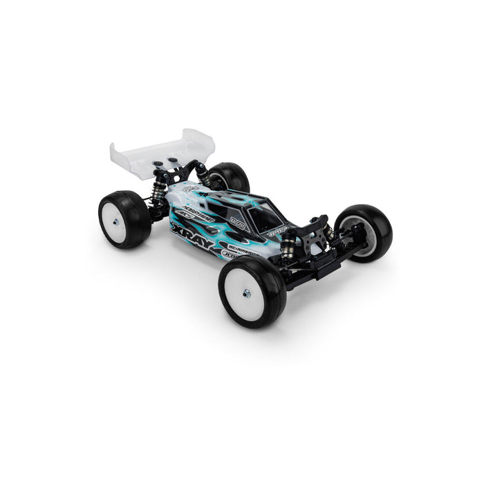 JConcepts F2 XRAY XB2 2024 Body w/ Carpet, Turf, Dirt Wing Lightweight