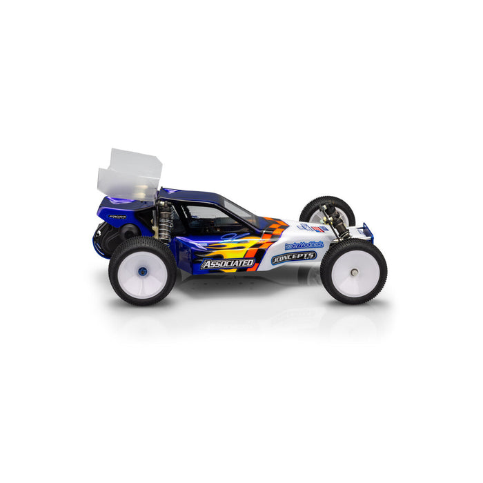 JConcepts Mirage SS, édition spéciale Worlds 1993 Scoop carrosserie RC10 avec aile de 5,5"