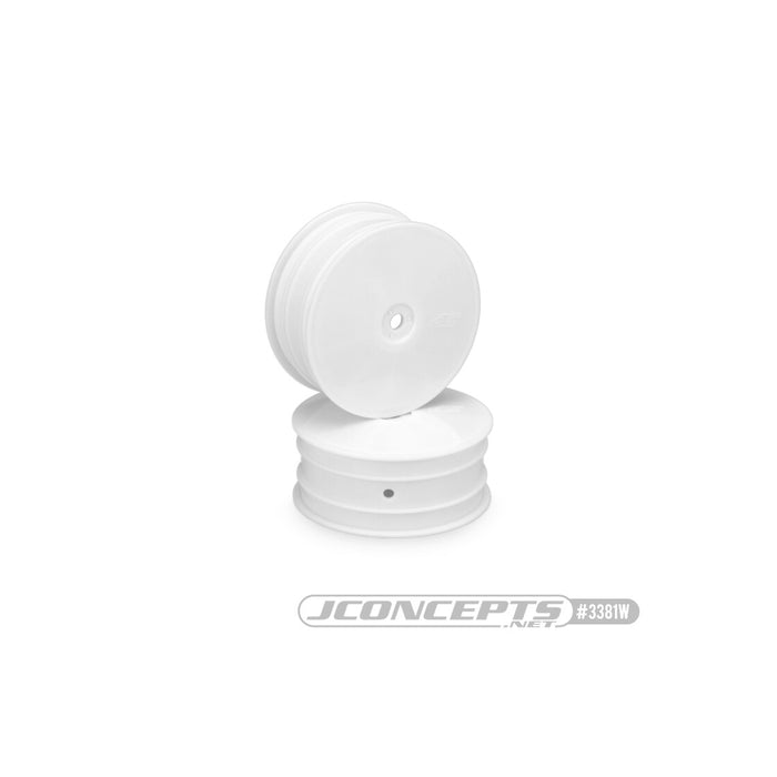 4PCS Jconcepts Mono Front Wheel B74, B64, Yokomo YZ4-SF (White)