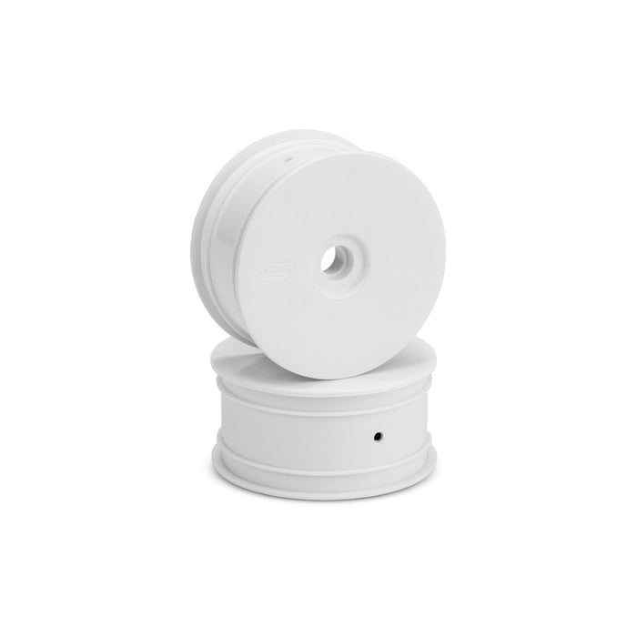 2PCS Jconcepts Mono RC10T 2.2" Roues Avant Étroit (Blanc)