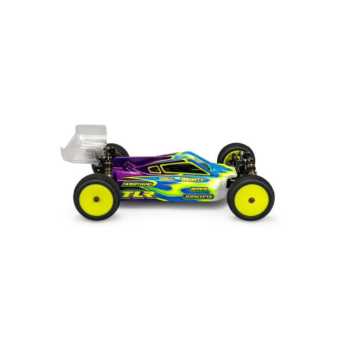 JConcepts P2 TLR 22X-4 Karosserie mit Teppich, Kunstrasen, Flügel Leichtbauweise