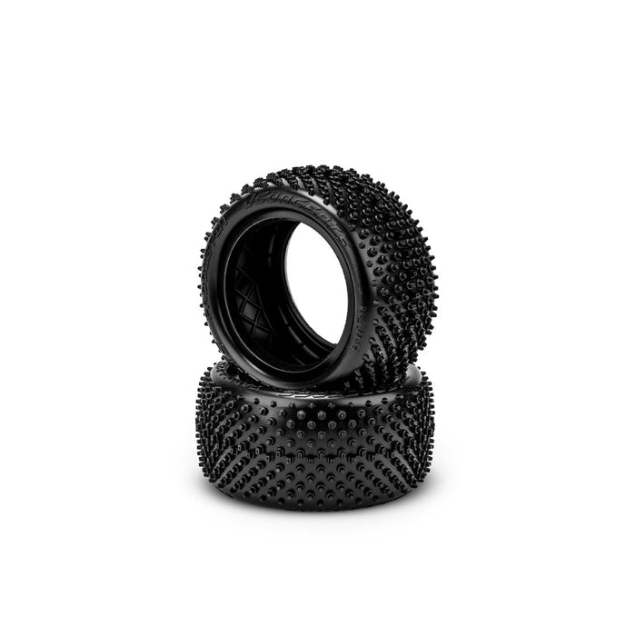 2PCS JConcepts Paddle Pin Green Compound, 2.2" 2wd Rear Buggy Tires