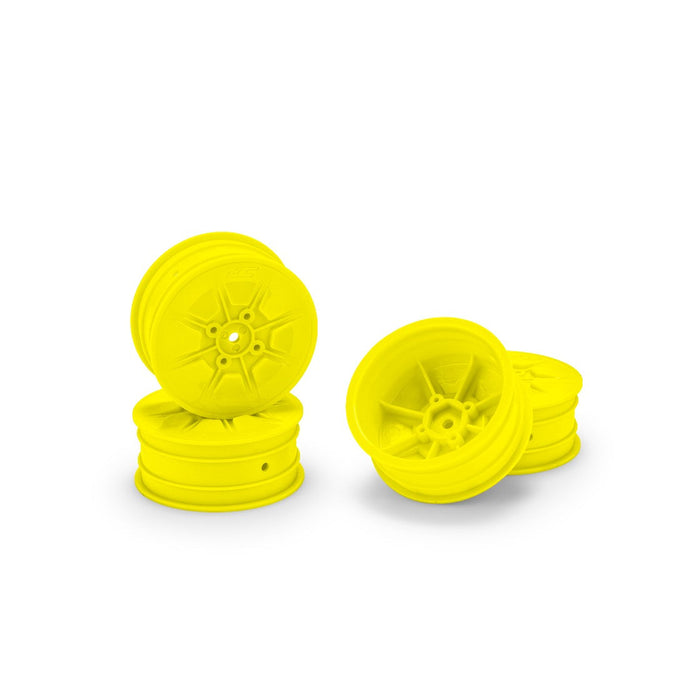 4PCS JConcepts Pioneer B84 | XB4 | L1R | 22X-4, 2.2" (Yellow)
