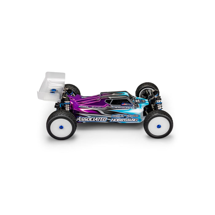 JConcepts S15 B74.2 Karosserie mit Teppich, Kunstrasen, Dirt Wing Leichtbau