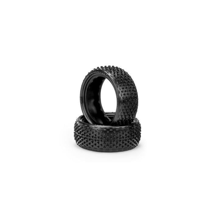 2PCS JConcepts Siren Pink Compound, 2.2" 4wd Slim Front Buggy Tires