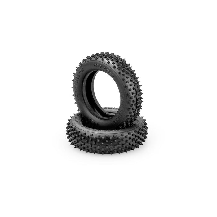 2PCS JConcepts Step Spike Green Compound, 2.2" Front Buggy Tires