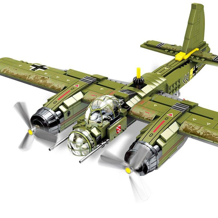 Junker 88 Bomber Plane Model Building Blocks (559 stukken) - upgraderc