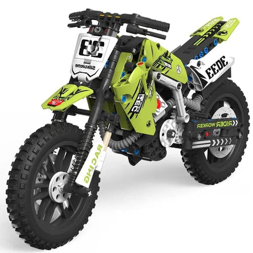 Kawasakis KX450SR Dirt Bike Model Building Blocks (478 Stukken) - upgraderc