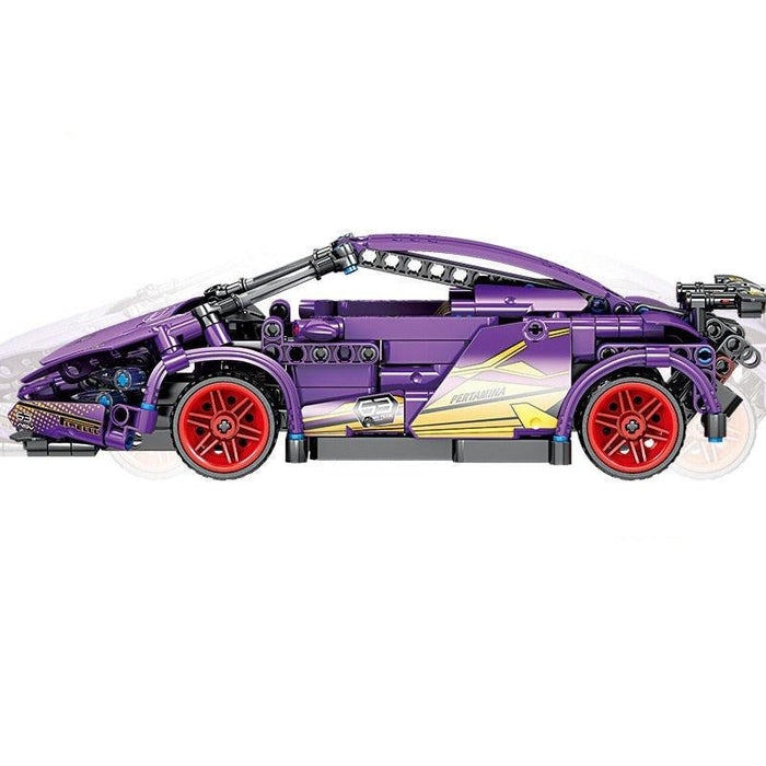 Lamborghini Building Block Model (443 stukken) - upgraderc