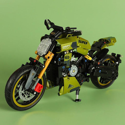 Lamborghini Motorcycle Building Blocks (658 stukken) - upgraderc