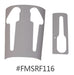 Landing Gear Cover for FMS F16 70mm FMSRF116 Onderdeel FMS 