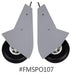 Landing Gear for FMS 1100mm Typhoon FMSPO107 (Plastic) Onderdeel FMS 