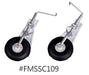 Landing Gear for FMS 800mm P51 FMSSC109 (Plastic) Onderdeel FMS Big Beautiful Doll 