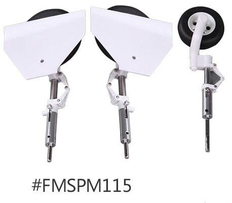 Landing Gear Set for FMS 1400mm T28 V4 (Metaal) Onderdeel FMS 