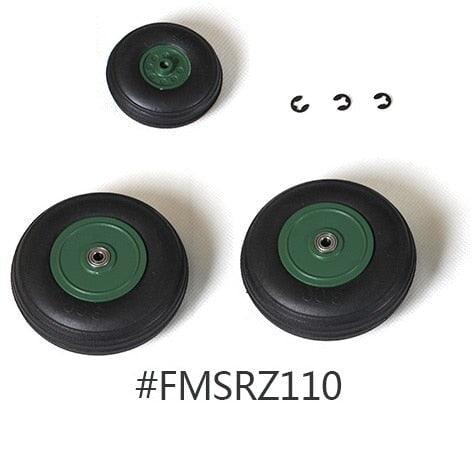 Landing Wheels for FMS SU27 70mm FMSRZ110 Onderdeel FMS 