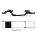 LCG Chassis Kit Frame Girder for Traxxas TRX4M 1/18 (Koolstofvezel) - upgraderc