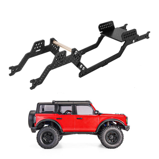 LCG Chassis Kit Frame Girder for Traxxas TRX4M 1/18 (Koolstofvezel) - upgraderc