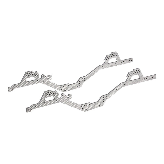 LCG Chassis Rail Set w/ Battery Plate for Axial SCX10 PRO 1/10 (Koolstofvezel) - upgraderc