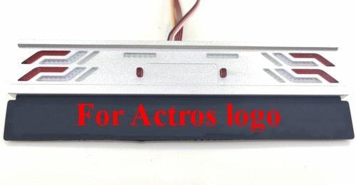 Led PCB Taillight w/ Mudguard LOGO for Tamiya Truck 1/14 (Metaal) Onderdeel RCATM For actros 