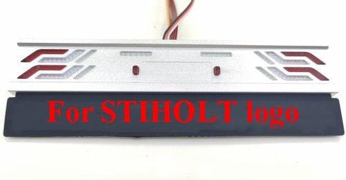 Led PCB Taillight w/ Mudguard LOGO for Tamiya Truck 1/14 (Metaal) Onderdeel RCATM For stiholt 