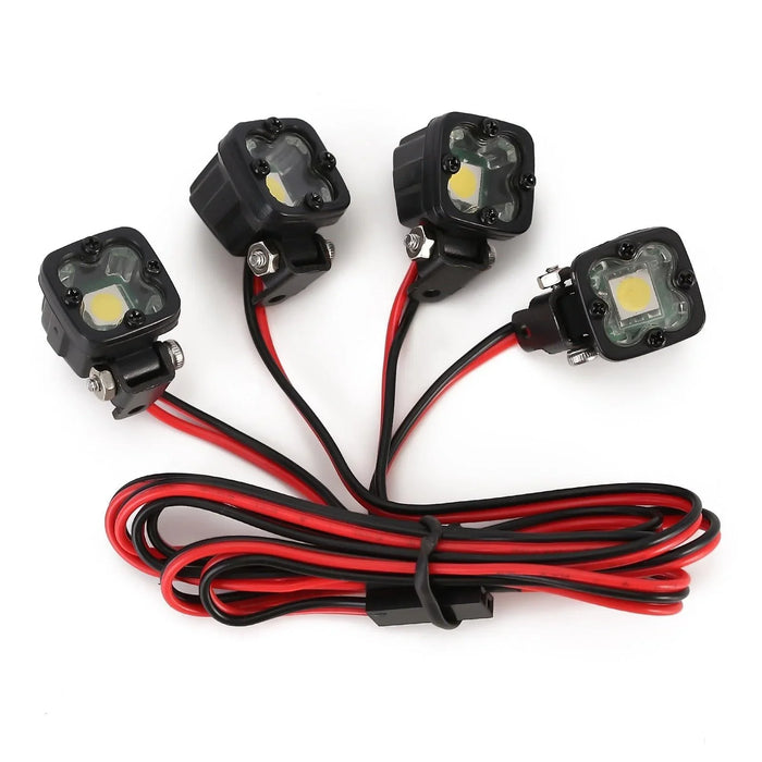 LED Spotlight for 1/10 Crawler Onderdeel Injora 4-Lights B