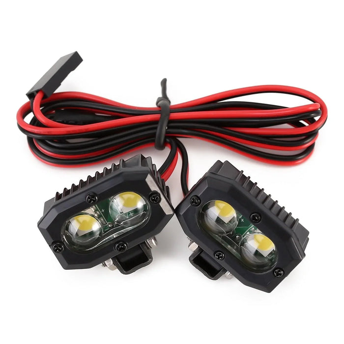 LED Spotlight for 1/10 Crawler Onderdeel Injora 2-Lights C