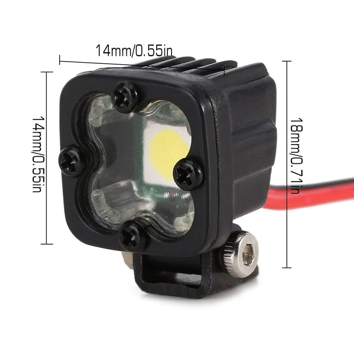 LED Spotlight for 1/10 Crawler Onderdeel Injora