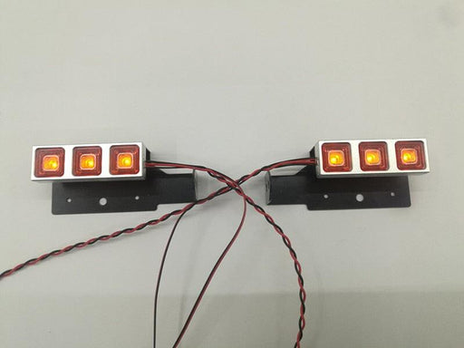 LED Tail Light for Tamiya Truck 1/14 (Metaal) Onderdeel RCATM 