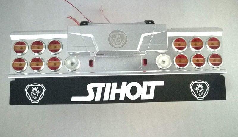 Led Taillight System for Tamiya Truck 1/14 (Metaal) Onderdeel RCATM LOGO STIHOLT 