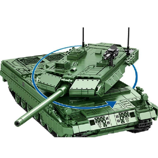 Leopard 2 Tank Building Blocks (1114 stukken) - upgraderc