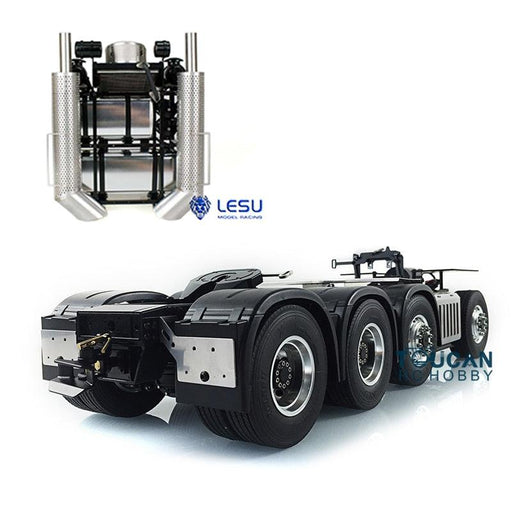 LESU 1/14 8x8 Tractor Truck Chassis Kit (Aluminium) - upgraderc