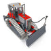 LESU 1/14 Aoue DT60 Hydraulic Bulldozer (Metaal Plastic) - upgraderc