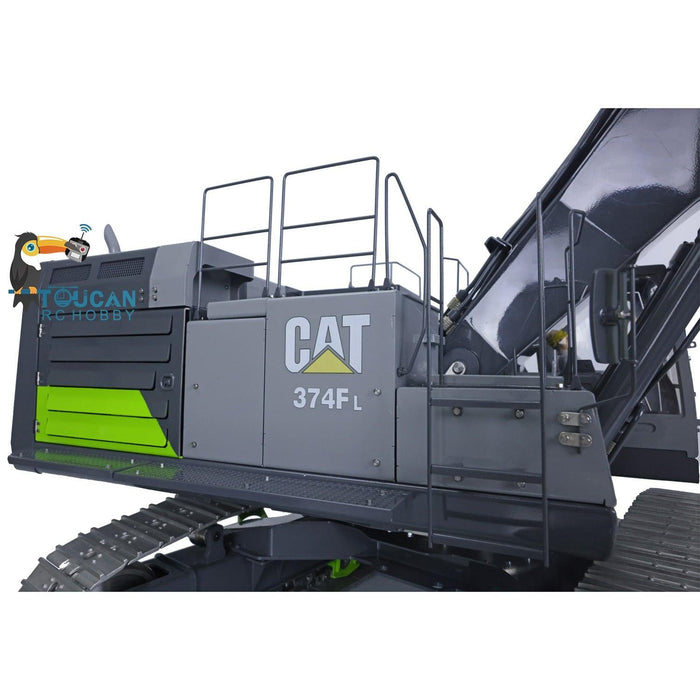 LESU CAT 374F 1/14 Hydraulic Excavator RTR (Metaal Plastic) - upgraderc