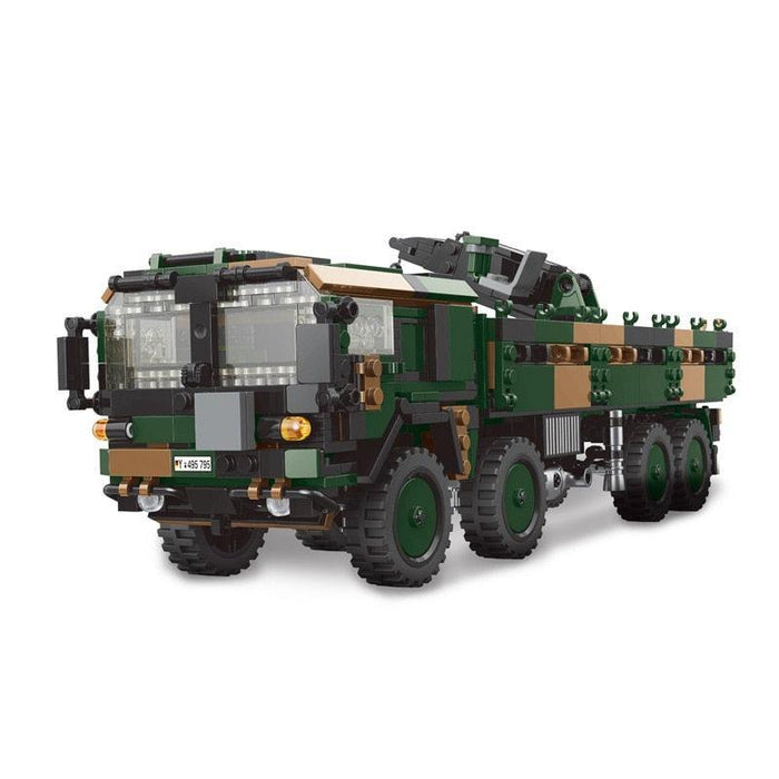 LKW KAT 1MIL GL Truck Tank Model Building Blocks (893 stukken) - upgraderc
