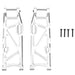 Lower rear suspension arm for 6S Kraton, Notorious, Outcast (Metaal) Onderdeel upgraderc Silver 