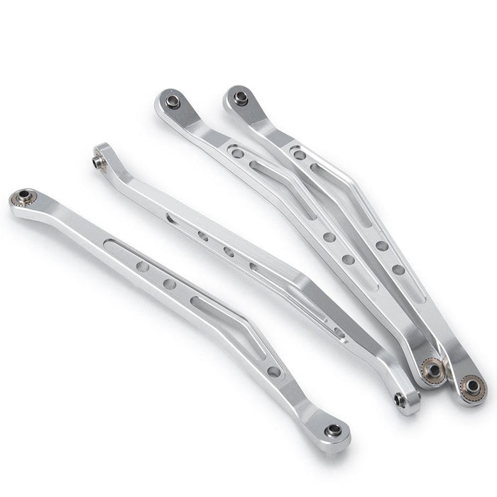 Lower/upper Link Rod Sets for Axial Wraith (Aluminium) Onderdeel Yeahrun Silver Upper 