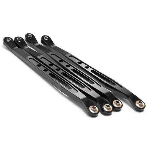 Lower/upper Link Rod Sets for Axial Wraith (Aluminium) Onderdeel Yeahrun Black Lower 