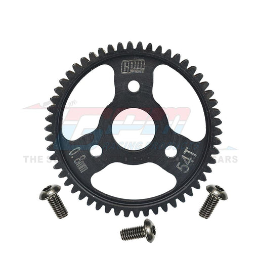 M0.8 54T Spur Gear Big Tooth for Traxxas HOSS etc 1/10 (Staal) 3956/3956X - upgraderc