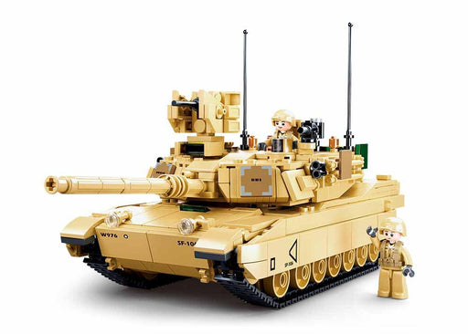M1A2 SEP V2 Abrams Tank Model Building Blocks (871 Stukken) - upgraderc