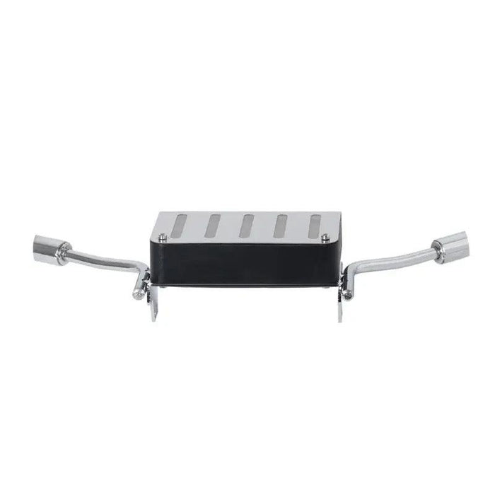 TRX4 K5 Blazer Fuel tank with exhaust pipes (Metaal)