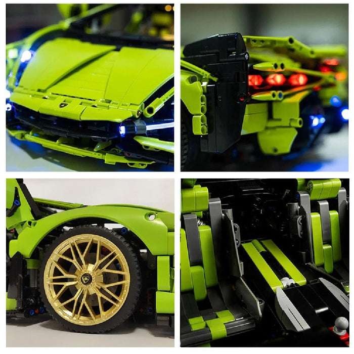 Lamborghini Sian Building Blocks (3775 pieces)