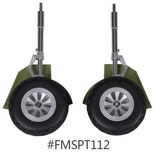 Main Landing Gear Set for FMS 1500mm P47 (Metaal) Onderdeel FMS 