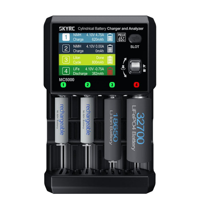 SkyRC MC5000 Cylindrical Battery Charger and Analyzer