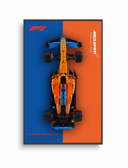 Display Wall-Mount for Bugatti Chiron 42083