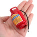 Metaal Mini Gas Lighter Dry Powder Extinguisher Decoratie for Crawler 1/10 Onderdeel Injora Red D 