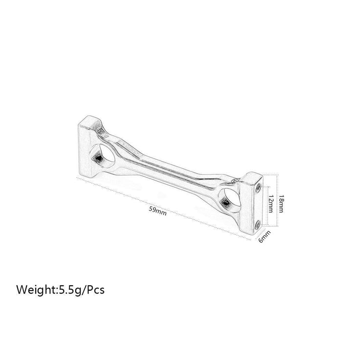 Middle Chassis Mount for Tamiya 1/14 Truck (Aluminium) Onderdeel New Enron 
