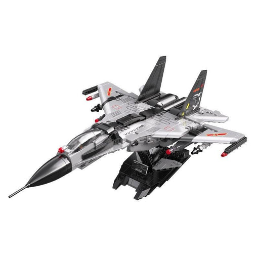 Military Fighter Aircraft Model Building Block (1010 stukken) - upgraderc
